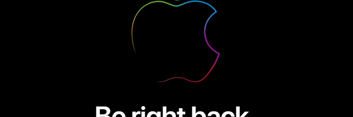 Be right back. Apple Store Offline!