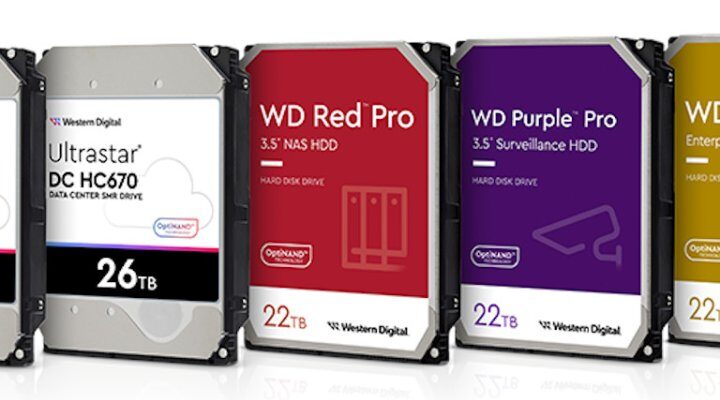Western Digital: Un tuffo nel futuro con i nuovi HDD da 22TB e 26tb!