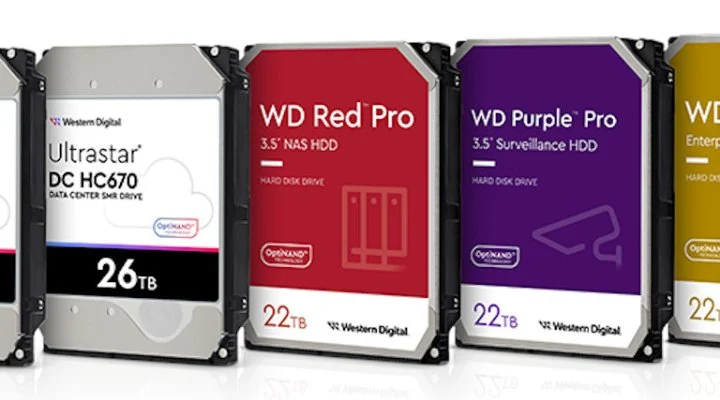 Western Digital: Un tuffo nel futuro con i nuovi HDD da 22TB e 26tb!