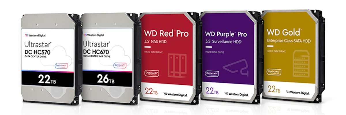 Western Digital: Un tuffo nel futuro con i nuovi HDD da 22TB e 26tb!