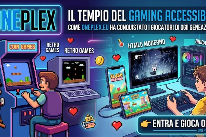 Il tempio del gaming accessibile: come OnePlex.eu ha conquistato i giocatori di ogni generazione!