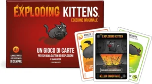 Asmodee - Exploding Kittens - Gioco di Carte, Party Game, 2-5 Giocatori, 7+ Anni, Edizione in Italiano