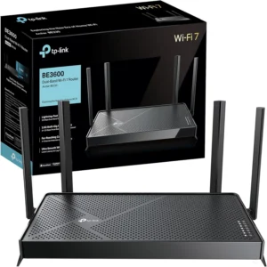 TP-Link WiFi 7 Archer BE3600 Router BE3600Mbps Dual-Band, 2 Porte 2.5Gbps