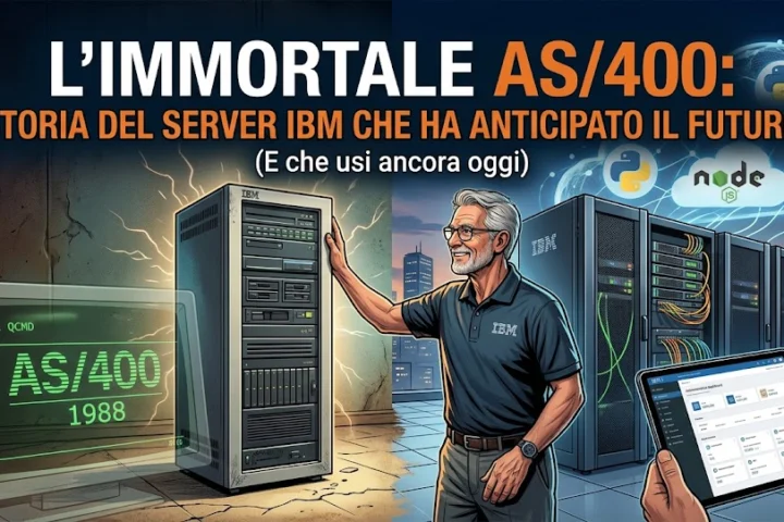 L’Immortale AS/400: Storia del Server IBM che Ha Anticipato il Futuro (e che Usi Ancora Oggi)