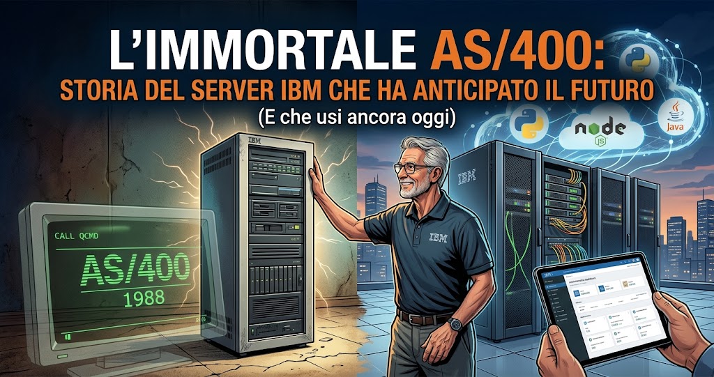 L’Immortale AS/400: Storia del Server IBM che Ha Anticipato il Futuro (e che Usi Ancora Oggi)