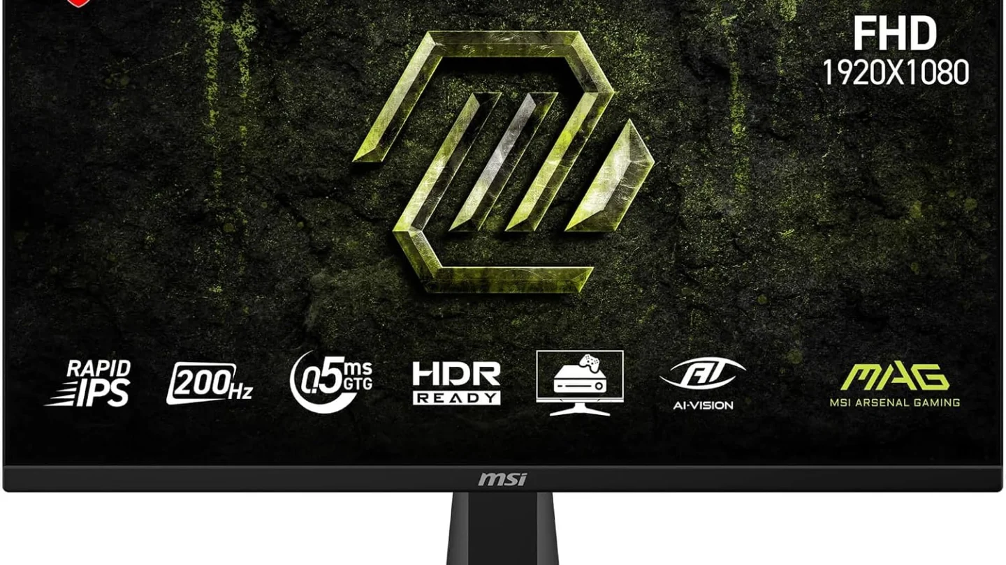MSI MAG 275FA E20 Monitor Gaming 27″ FHD 1920×1080, IPS, 200 Hz, 0,5 ms