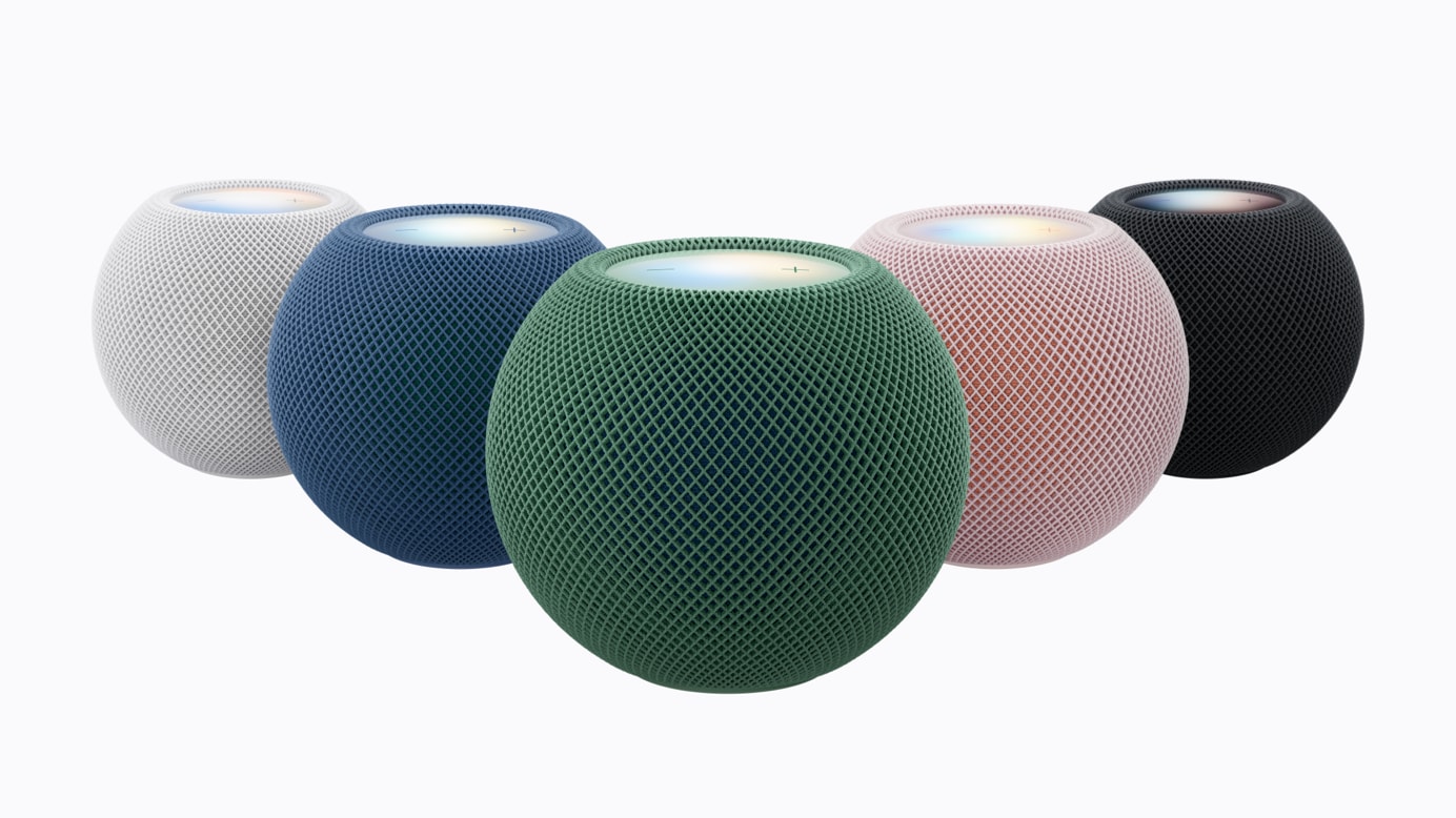 HomePod mini 2 ufficiale: Sound Glow, cinque colori e surround con Apple TV 4K a 169 euro