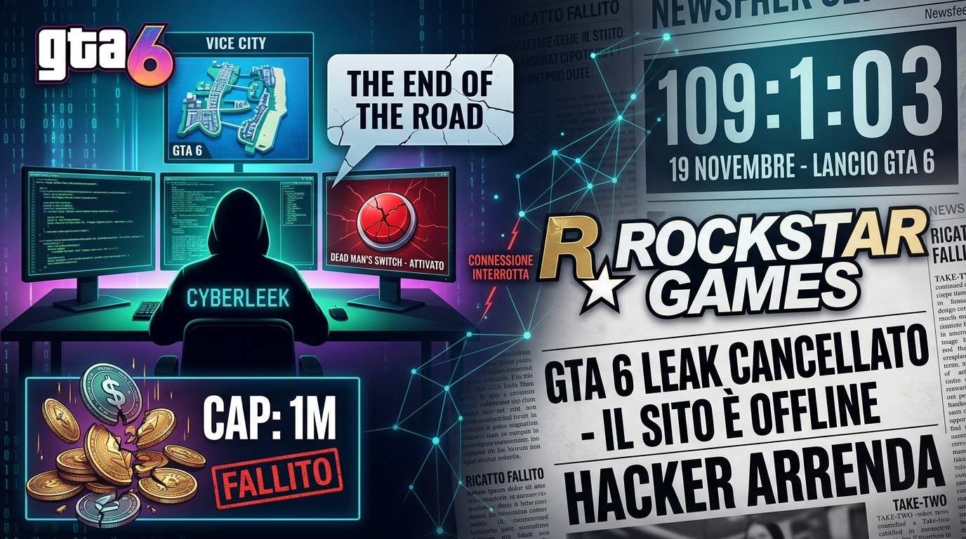 Colpo di scena per GTA 6: il leaker Cyberleek chiude il sito e rinuncia a pubblicare il gioco completo