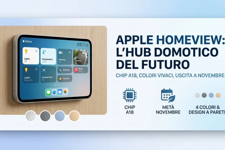 HomeView, l’hub di Apple ha un nome: si presenta oggi ma in negozio dovremo aspettare novembre