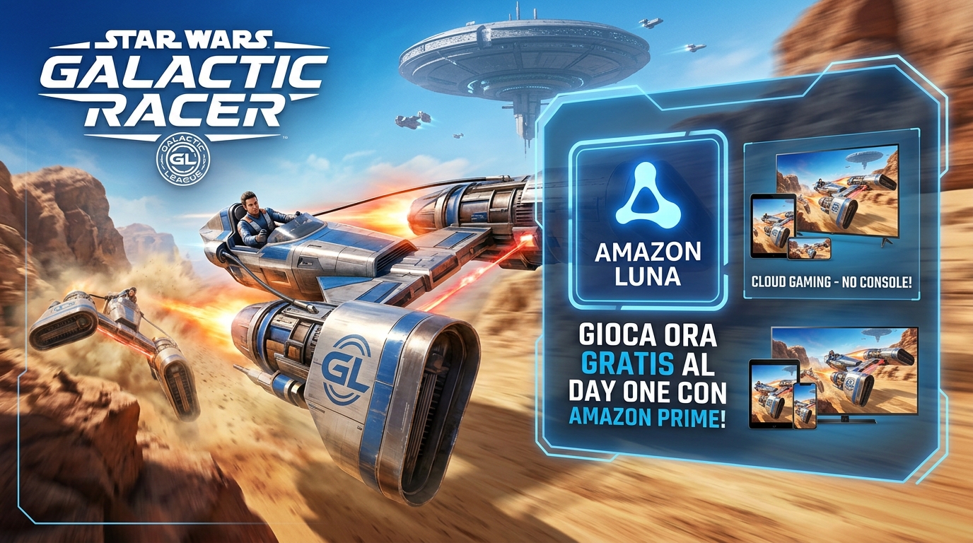 Star Wars: Galactic Racer è gratis al Day One su Amazon Luna (anche con la prova di Prime!)