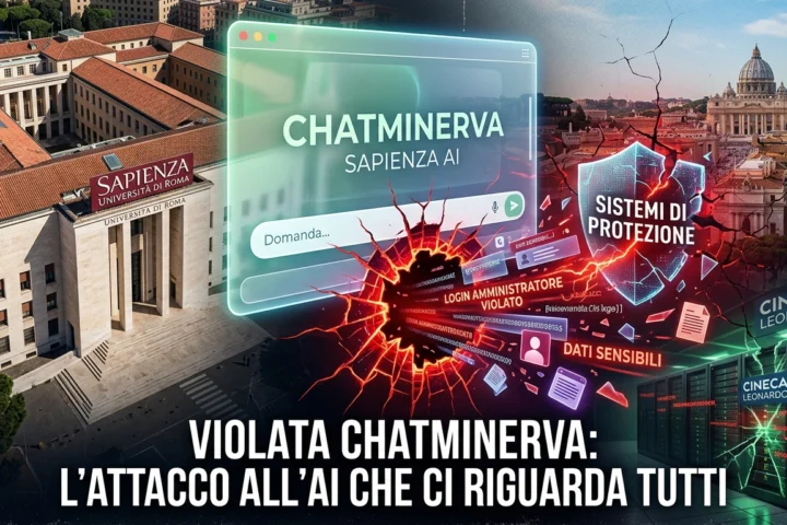 Violata ChatMinerva: perché l’attacco hacker all’AI della Sapienza ci riguarda tutti.